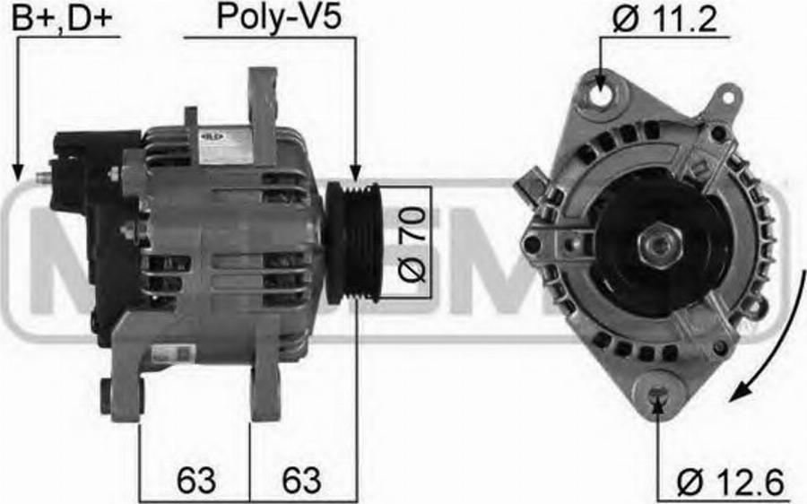 Messmer 210238 - Alternatore autozon.pro