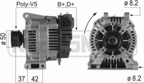 Messmer 210233 - Alternatore autozon.pro