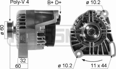 Messmer 210237A - Alternatore autozon.pro