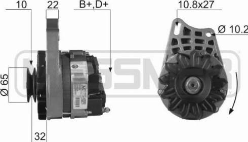 Messmer 210225A - Alternatore autozon.pro