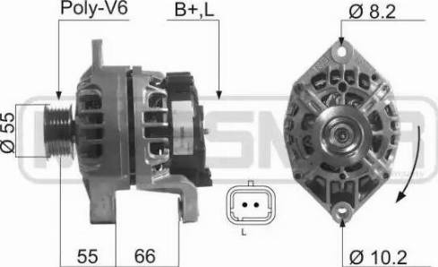 Messmer 210223 - Alternatore autozon.pro