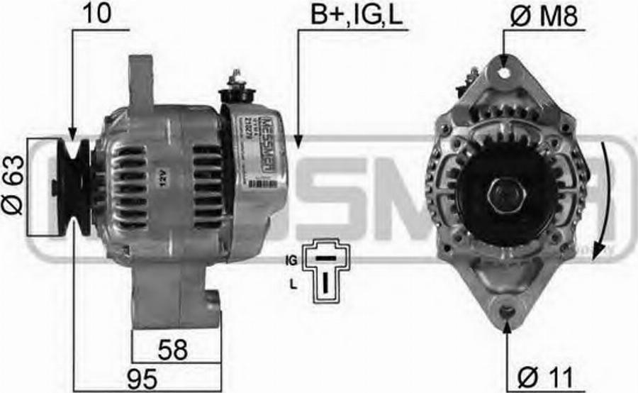 Messmer 210279 - Alternatore autozon.pro