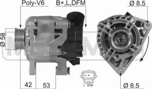 Messmer 210270 - Alternatore autozon.pro