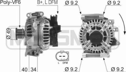 Messmer 210273A - Alternatore autozon.pro