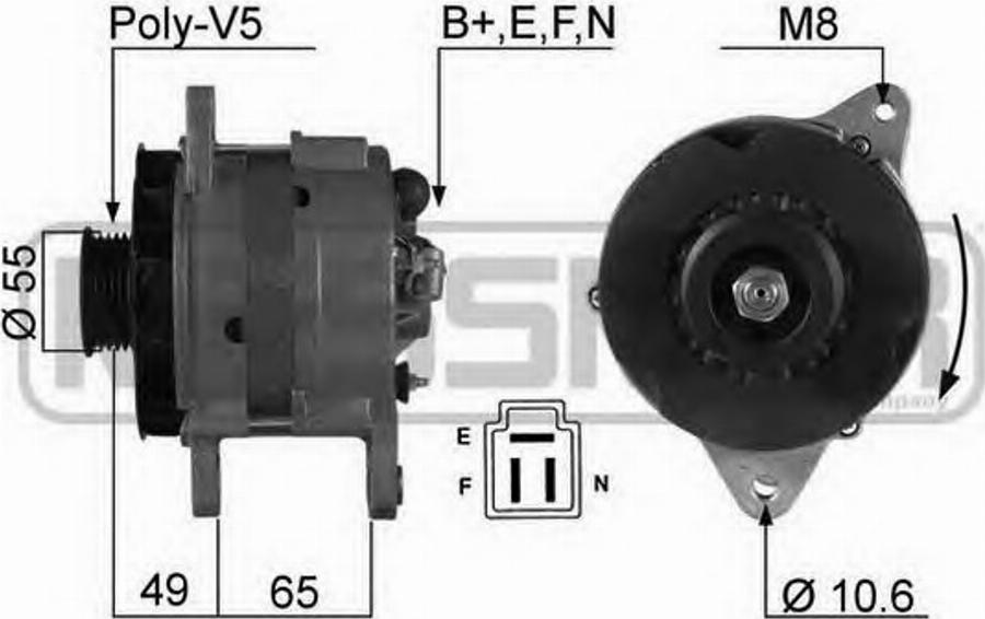 Messmer 210277 - Alternatore autozon.pro