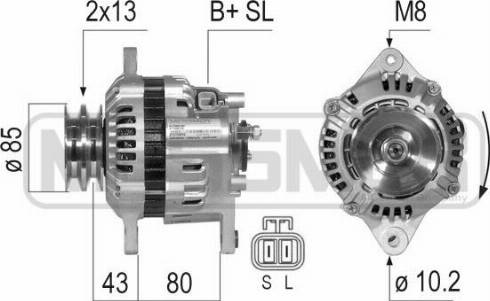 Messmer 210794A - Alternatore autozon.pro