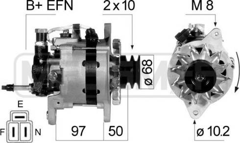 Messmer 210797A - Alternatore autozon.pro