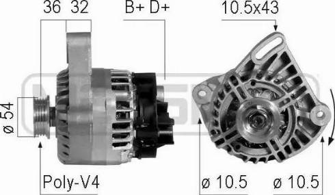 Messmer 210757 - Alternatore autozon.pro