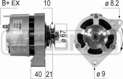 Messmer 210769A - Alternatore autozon.pro