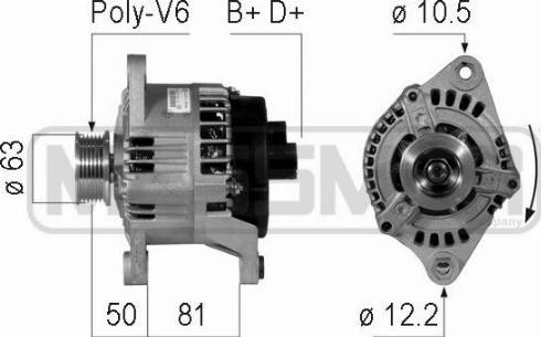 Messmer 210760A - Alternatore autozon.pro