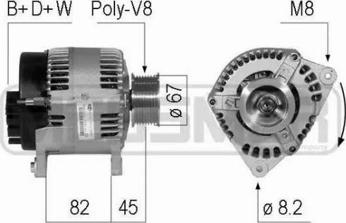 Messmer 210762 - Alternatore autozon.pro