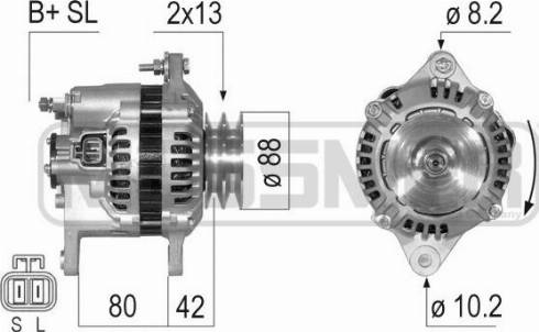 Messmer 210767A - Alternatore autozon.pro