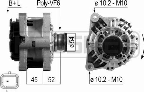 Messmer 210703A - Alternatore autozon.pro