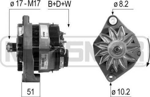 Messmer 210702A - Alternatore autozon.pro