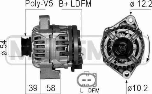 Messmer 210707R - Alternatore autozon.pro