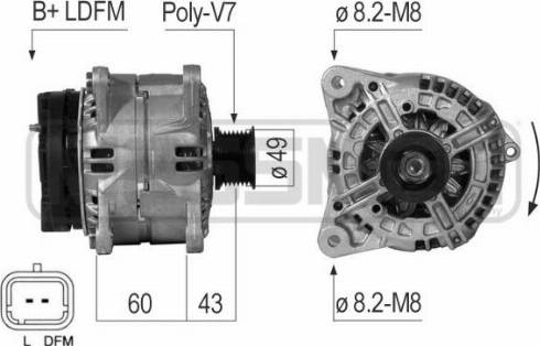 Messmer 210719A - Alternatore autozon.pro