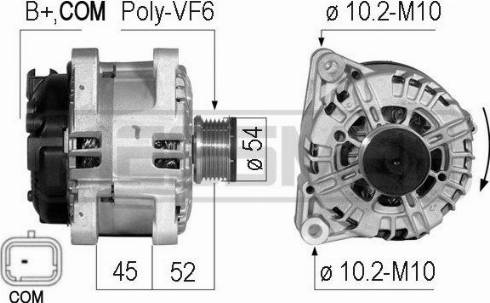 Messmer 210717A - Alternatore autozon.pro