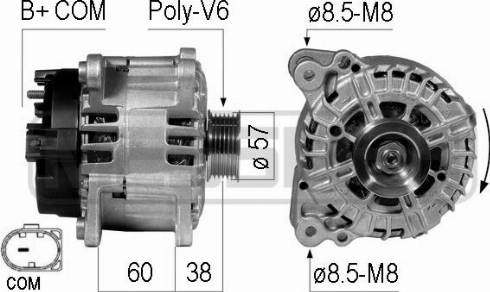 Messmer 210737A - Alternatore autozon.pro