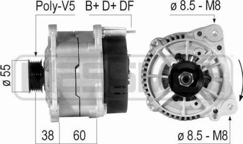 Messmer 210726A - Alternatore autozon.pro