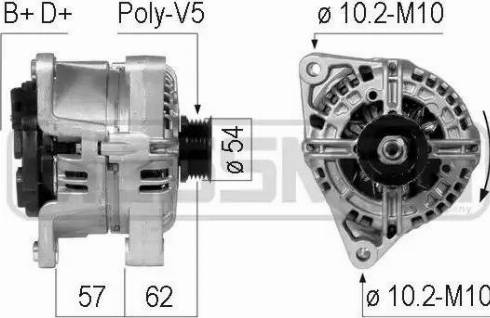 Messmer 210774 - Alternatore autozon.pro