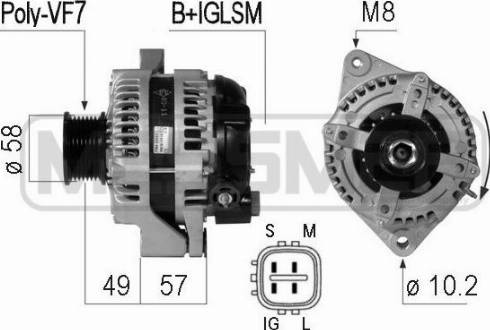 Messmer 210775A - Alternatore autozon.pro