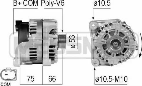 Messmer 210771 - Alternatore autozon.pro