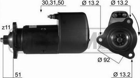 Messmer 22628 - Motorino d'avviamento autozon.pro