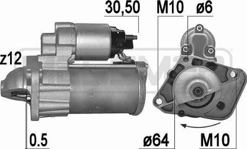 Messmer 220997 - Motorino d'avviamento autozon.pro