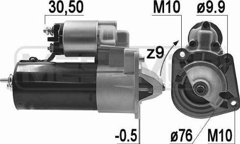 Messmer 220962A - Motorino d'avviamento autozon.pro