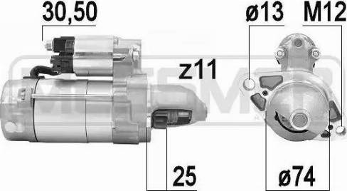 Messmer 220937 - Motorino d'avviamento autozon.pro