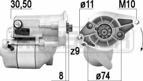 Messmer 220924A - Motorino d'avviamento autozon.pro