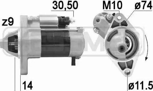 Messmer 220926 - Motorino d'avviamento autozon.pro