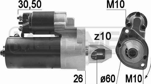 Messmer 220976A - Motorino d'avviamento autozon.pro