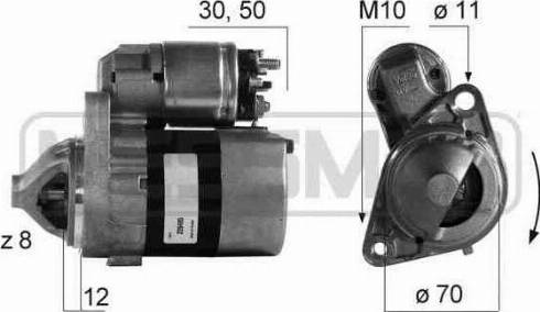 Messmer 220495A - Motorino d'avviamento autozon.pro