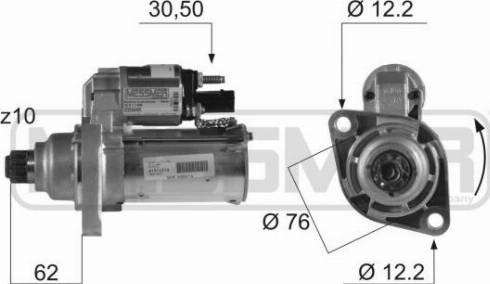 Messmer 220448A - Motorino d'avviamento autozon.pro