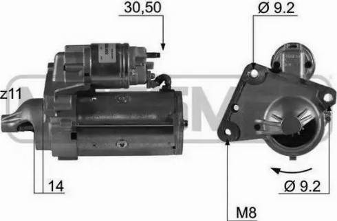 Messmer 220451 - Motorino d'avviamento autozon.pro