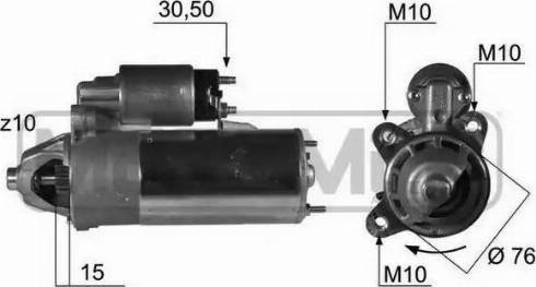 Messmer 220409 - Motorino d'avviamento autozon.pro