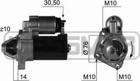 Messmer 220411 - Motorino d'avviamento autozon.pro