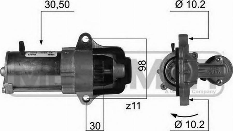 Messmer 220417 - Motorino d'avviamento autozon.pro