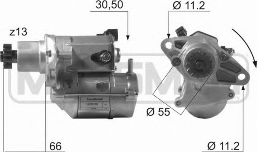 Messmer 220485 - Motorino d'avviamento autozon.pro