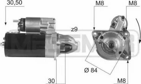 Messmer 220435 - Motorino d'avviamento autozon.pro