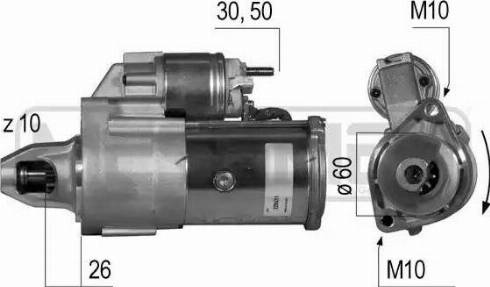 Messmer 220431 - Motorino d'avviamento autozon.pro