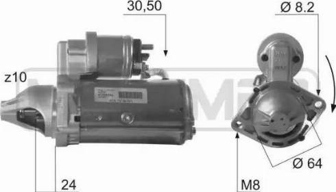 Messmer 220432 - Motorino d'avviamento autozon.pro