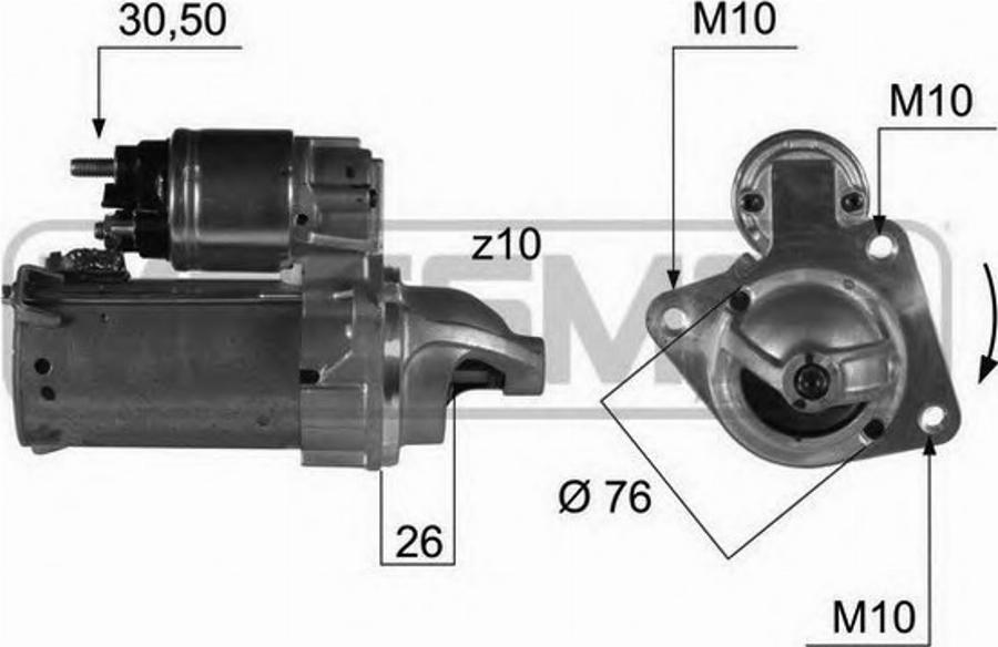 Messmer 220426 - Motorino d'avviamento autozon.pro