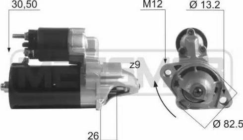 Messmer 220476 - Motorino d'avviamento autozon.pro