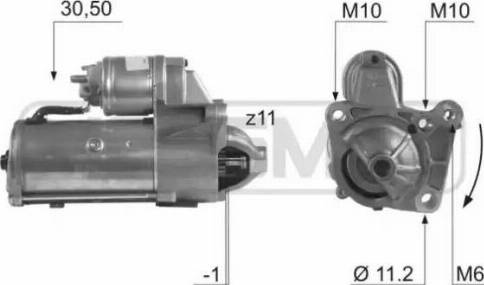 Messmer 220478 - Motorino d'avviamento autozon.pro