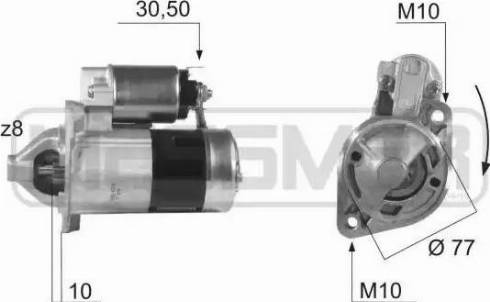 Messmer 220473 - Motorino d'avviamento autozon.pro