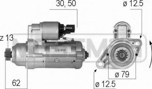 Messmer 220591 - Motorino d'avviamento autozon.pro