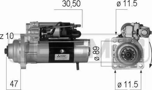 Messmer 220554 - Motorino d'avviamento autozon.pro