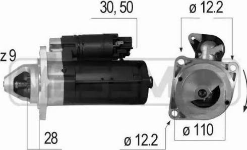 Messmer 220550 - Motorino d'avviamento autozon.pro